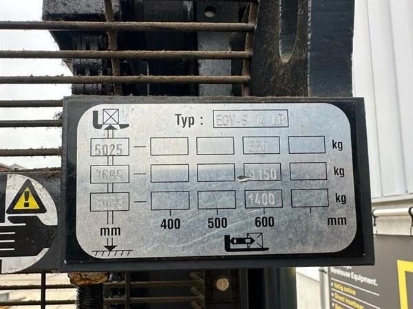 Grote foto vs 22376 elektrische triplex stapelaar still egvs14lb 4940mm initiele lift doe het zelf en verbouw hefwerktuigen