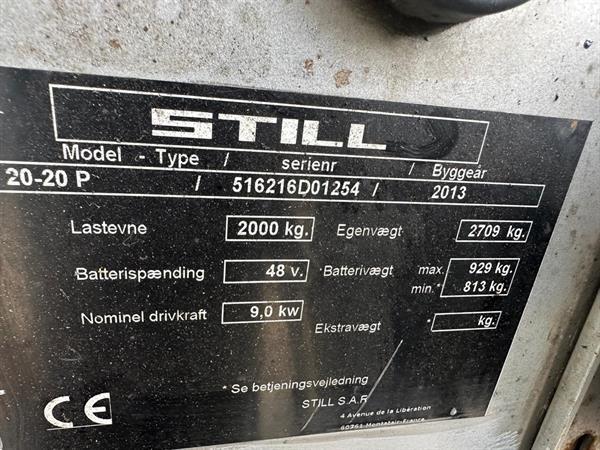 Grote foto vs 22379 elektrische container heftruck still rx20 20 bj2013 agrarisch heftrucks