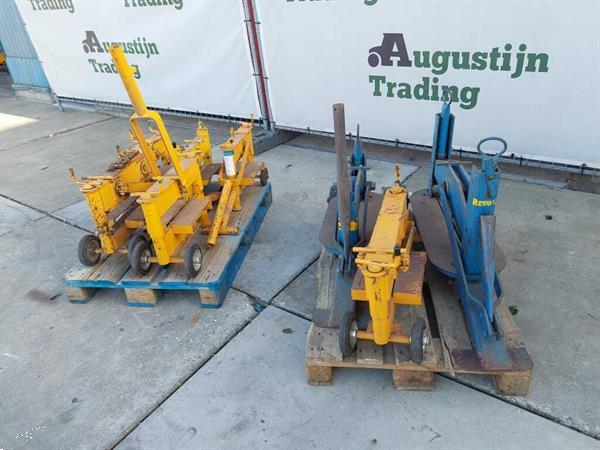 Grote foto partij steenknippers doe het zelf en verbouw gereedschappen en machines