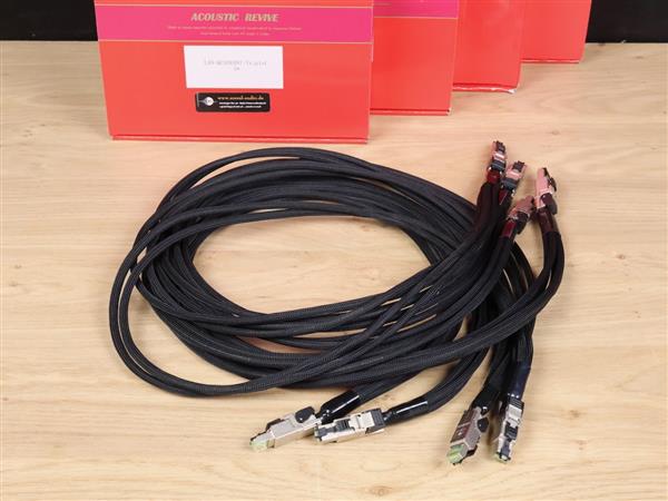 Grote foto acoustic revive lan quadrant triplec highend audio rj e ethernet cables 1 0 metre 4 available audio tv en foto onderdelen en accessoires