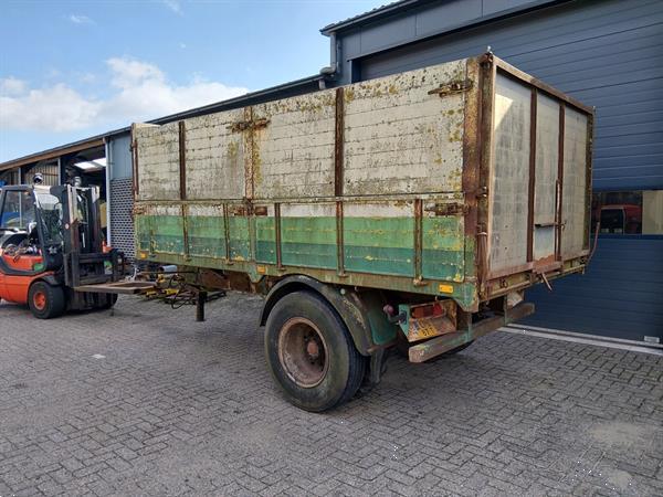 Grote foto kipper 8 ton agrarisch aanhangwagens