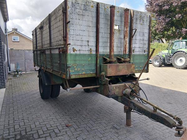 Grote foto kipper 8 ton agrarisch aanhangwagens