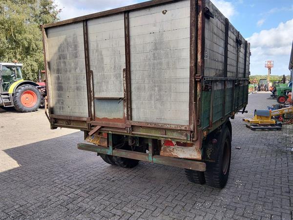 Grote foto kipper 8 ton agrarisch aanhangwagens