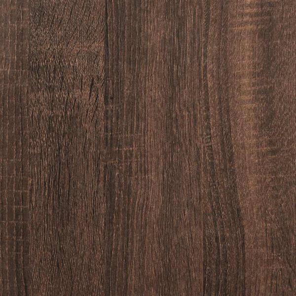 Grote foto vidaxl wandschappen 2 st 100x15x20 cm bewerkt hout bruin eikenkleur huis en inrichting woningdecoratie