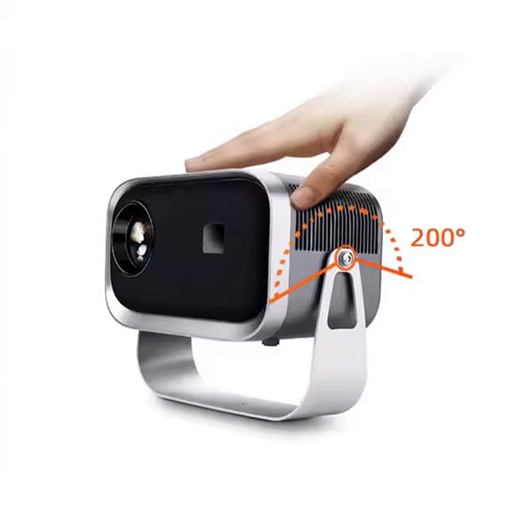 Grote foto slimtron b6 hd android inclusief hdmi kabel afstandsbediening scherm spiegelen vanaf iphone a audio tv en foto videoprojectoren