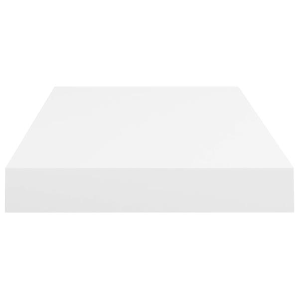 Grote foto vidaxl wandschap zwevend 50x23x3 8 cm mdf wit huis en inrichting woningdecoratie