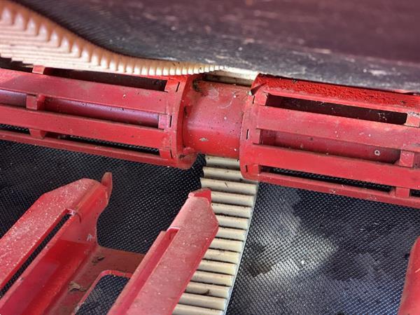 Grote foto grimme transportband 400 x 45 cm met hydraulische motor agrarisch transportbanden