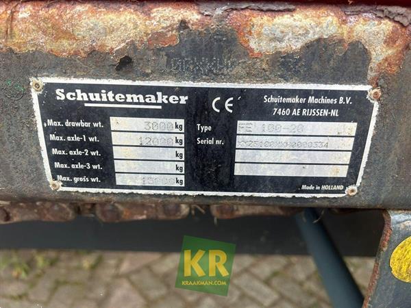 Grote foto schuitemaker feedo 100 20 voerwagen 125844 agrarisch algemeen