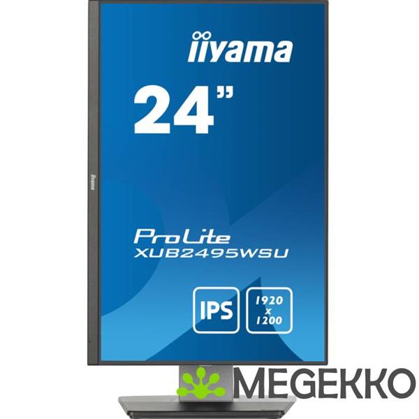 Grote foto iiyama prolite xub2495wsu b7 24 wuxga ips monitor computers en software overige computers en software