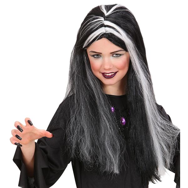 Grote foto halloween pruik kind heks verzamelen overige verzamelingen