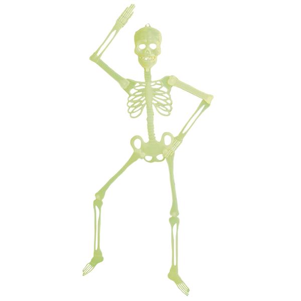 Grote foto halloween skelet glow in the dark 90cm verzamelen overige verzamelingen