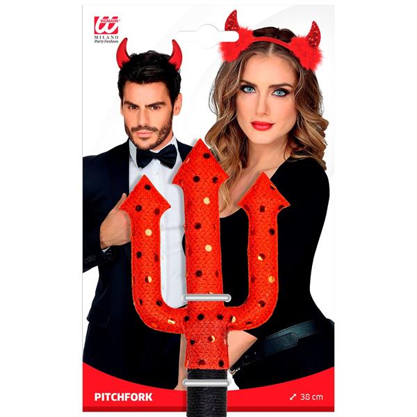 Grote foto halloween drietand 45cm verzamelen overige verzamelingen