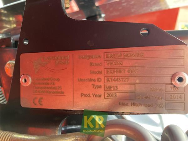 Grote foto vicon expert 432f frontmaaier 27219 agrarisch algemeen