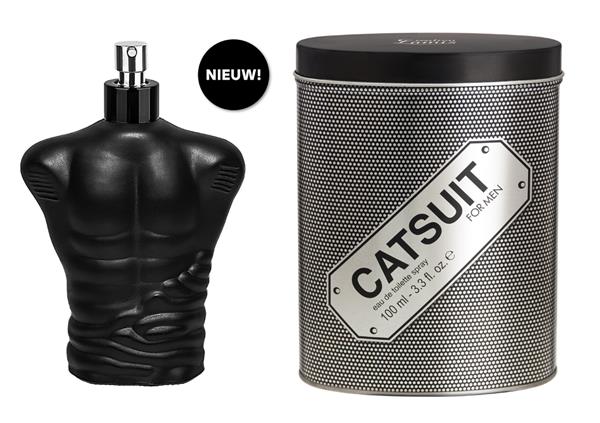 Grote foto catsuit heren parfum 100ml van creation lamis sieraden tassen en uiterlijk parfum