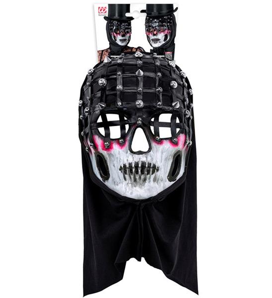 Grote foto halloween masker zwart wit skelet gaas verzamelen overige verzamelingen