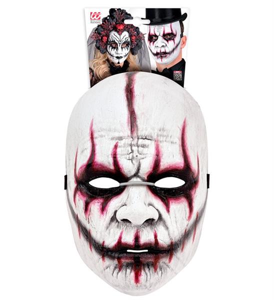 Grote foto joker masker wit evil verzamelen overige verzamelingen