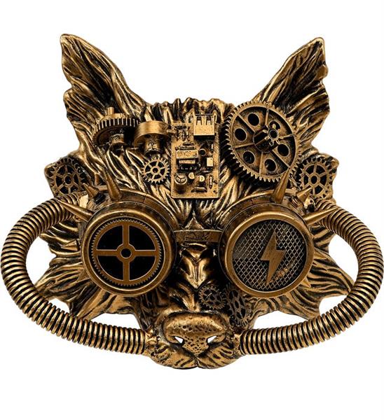 Grote foto steampunk masker goud vos verzamelen overige verzamelingen