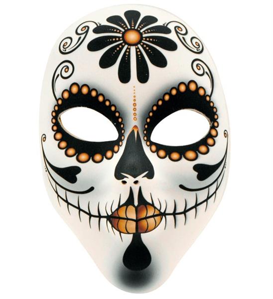 Grote foto masker dia de los muertos vrouw verzamelen overige verzamelingen