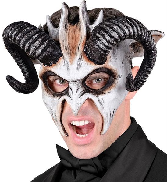 Grote foto halloween masker zwart wit bok verzamelen overige verzamelingen