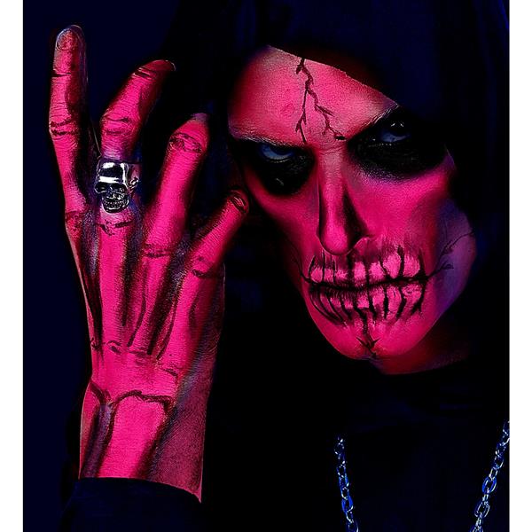 Grote foto neon roze schmink glow in the dark 30ml verzamelen overige verzamelingen