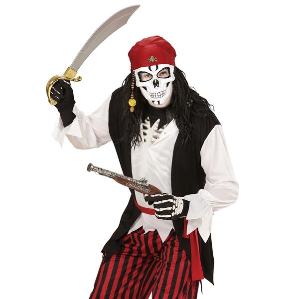 Grote foto halloween masker piraten schedel 3 delig verzamelen overige verzamelingen