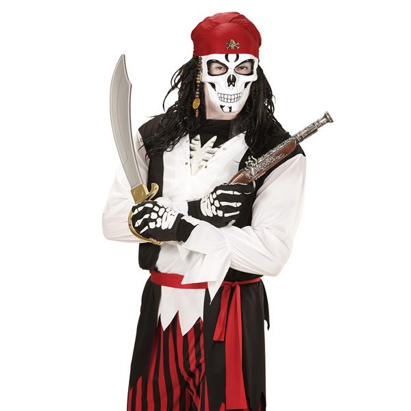 Grote foto halloween masker piraten schedel 3 delig verzamelen overige verzamelingen