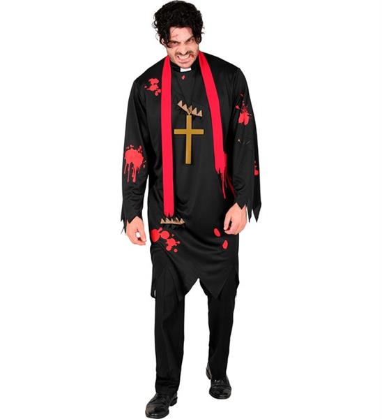 Grote foto halloween kostuum heren zombie priester verzamelen overige verzamelingen