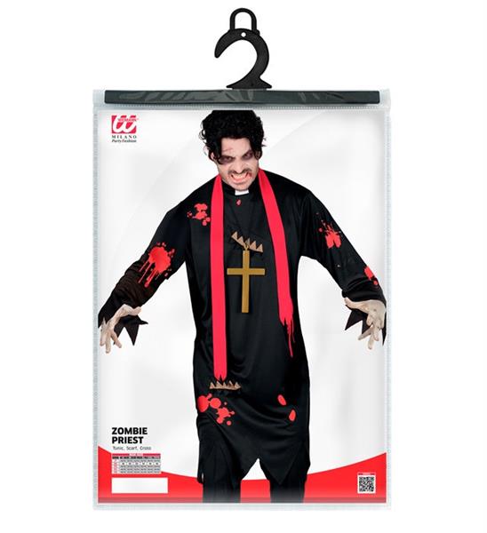 Grote foto halloween kostuum heren zombie priester verzamelen overige verzamelingen