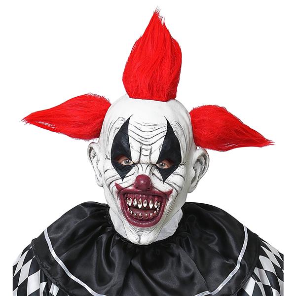 Grote foto halloween masker rood wit clown verzamelen overige verzamelingen