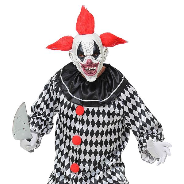 Grote foto halloween masker rood wit clown verzamelen overige verzamelingen