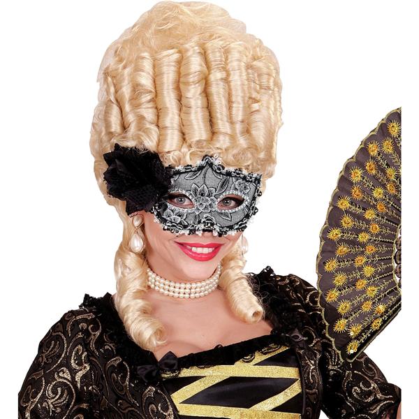 Grote foto halloween oogmasker zwart roos verzamelen overige verzamelingen