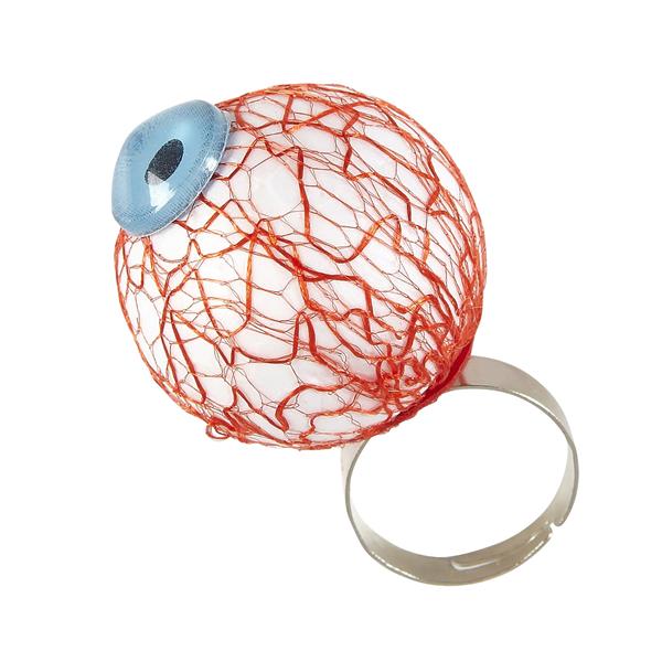 Grote foto halloween ring oogbal verzamelen overige verzamelingen