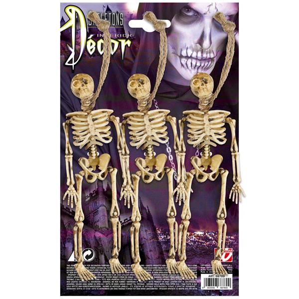 Grote foto halloween skelet 15cm 3st verzamelen overige verzamelingen