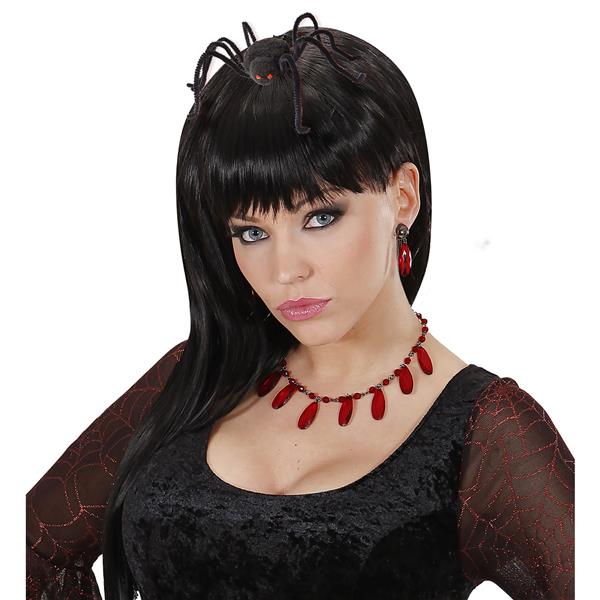 Grote foto halloween haarclip zwart spin verzamelen overige verzamelingen