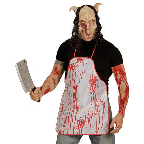 Grote foto halloween masker beige varken verzamelen overige verzamelingen