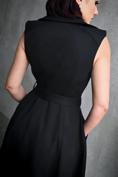 Grote foto katakomb after dark trench dress. kleding dames jurken en rokken