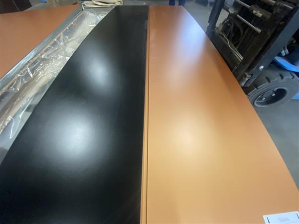 Grote foto trespa 8 mm goudbruin 64x365cm doe het zelf en verbouw hout en planken