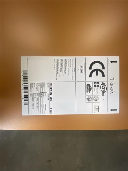 Grote foto trespa 8 mm goudbruin 64x365cm doe het zelf en verbouw hout en planken