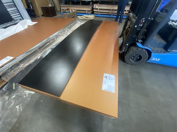 Grote foto trespa 8 mm goudbruin 64x365cm doe het zelf en verbouw hout en planken