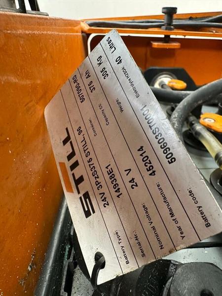 Grote foto vs 22396 elektrische triplex stapelaar still egvs14 4.940mm doe het zelf en verbouw hefwerktuigen