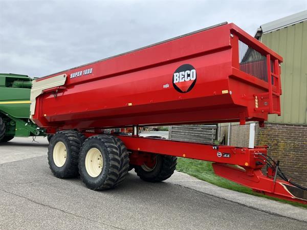 Grote foto beco super 1600 agrarisch aanhangwagens