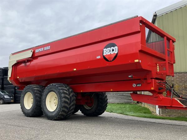 Grote foto beco super 1600 agrarisch aanhangwagens