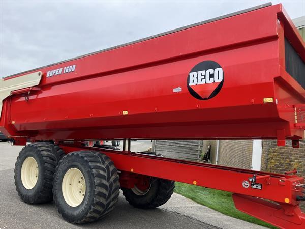 Grote foto beco super 1600 agrarisch aanhangwagens