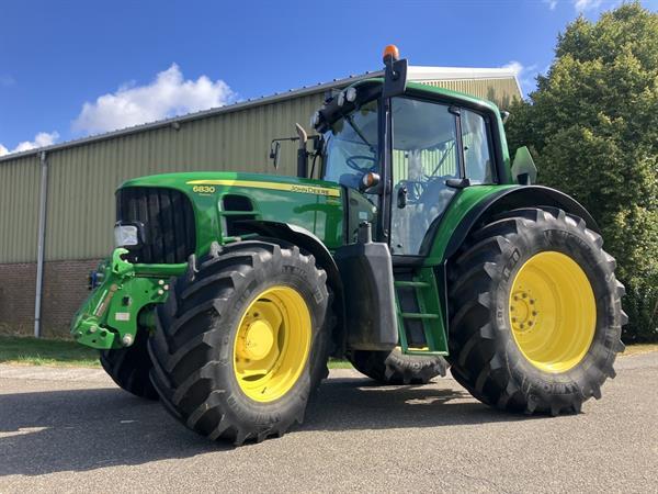 Grote foto john deere 6830 agrarisch tractoren