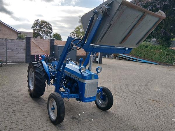 Grote foto leyland 154 met voorlader agrarisch tractoren