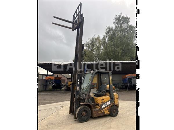 Grote foto tcm 25 heftruck met contragewicht op gas agrarisch heftrucks