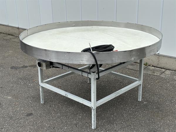 Grote foto draaitafel 150 cm spaanplaat met kunststof top agrarisch tuinbouw