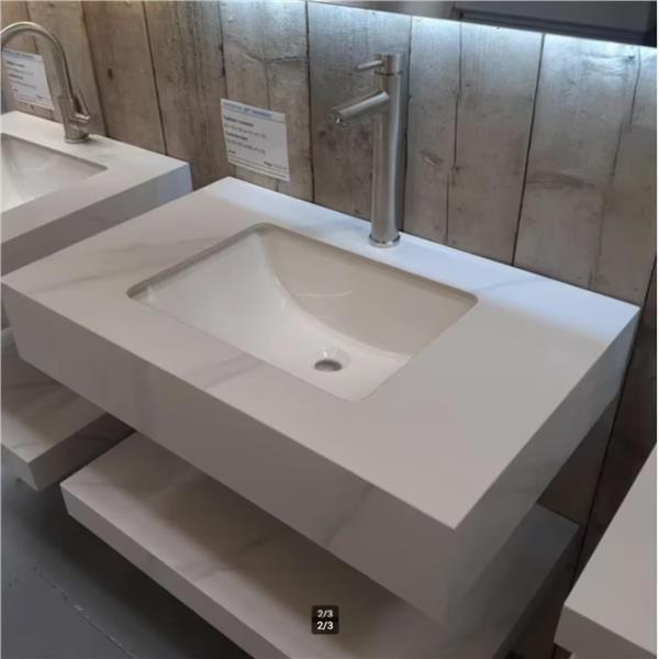 Grote foto op op hangend badmeubel marmerlook 80x50 cm nr1 huis en inrichting badkamermeubels