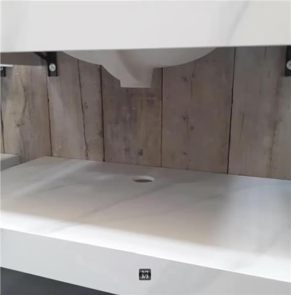 Grote foto op op hangend badmeubel marmerlook 80x50 cm nr1 huis en inrichting badkamermeubels