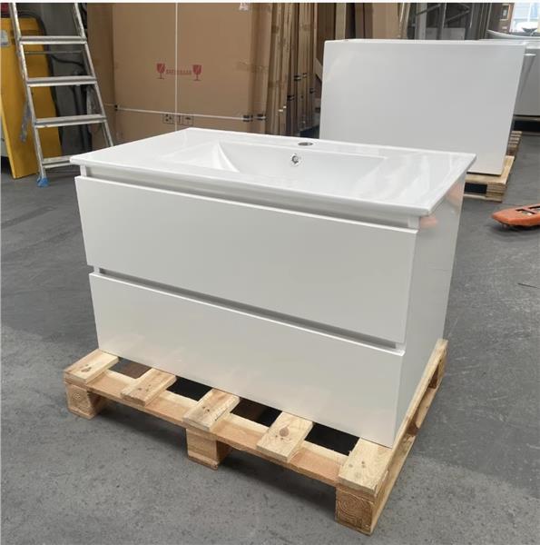 Grote foto laatste wastafelkast badmeubel 80cm nieuw nr144 huis en inrichting badkamermeubels